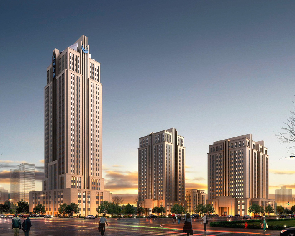 長城金融工程項目　22萬平方米